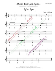 Click to Enlarge: "By'm Bye" Pitch Number Format