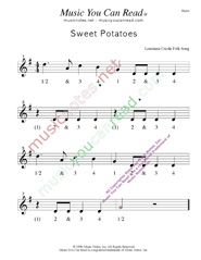 Click to enlarge: "Sweet Potatoes" Beats Format