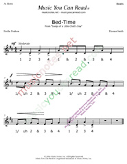 Click to enlarge: "Bed Time" Beats Format