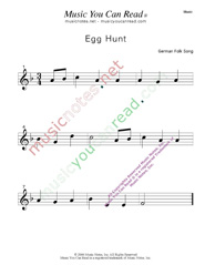 "Egg Hunt" Music Format