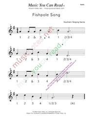 Click to enlarge: "Fishpole Song" Beats Format
