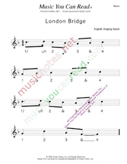 Click to enlarge: "London Bridge" Beats Format