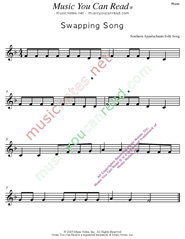 "Swapping Song" Music Format