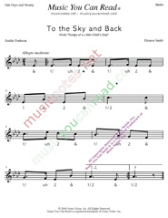Click to enlarge: "To the Sky and Back" Beats Format