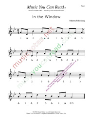 Click to enlarge: "In the Window" Beats Format