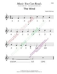 Click to enlarge: "The Wind" Beats Format
