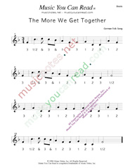 Click to enlarge: "The More We Get Together" Beats Format